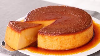 Flan de Galletas María (sin Horno) ¡Solo 4 Ingredientes!