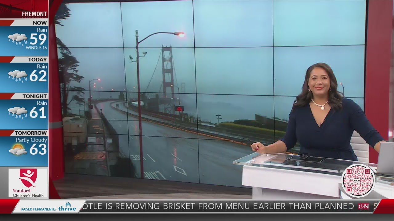 Atmospheric River drenches Bay Area - YouTube