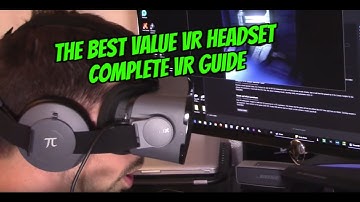 HOW TO SETUP PIMAX 4K VR HEADSET & PLAY VIRTUAL REALITY STEAM GAMES ON PC