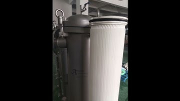 What is Sanitary SS high flow cartridge filter housing