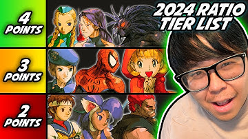 THE OFFICIAL MARVEL VS CAPCOM 2 RATIO 2024 TIER LIST