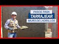 CÓMO TARRAJEAR MURO DE LADRILLOS 2021 | PARTE 1