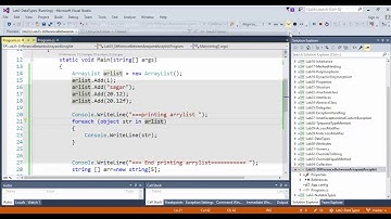 Lab35  Difference between array and arraylist in c#?