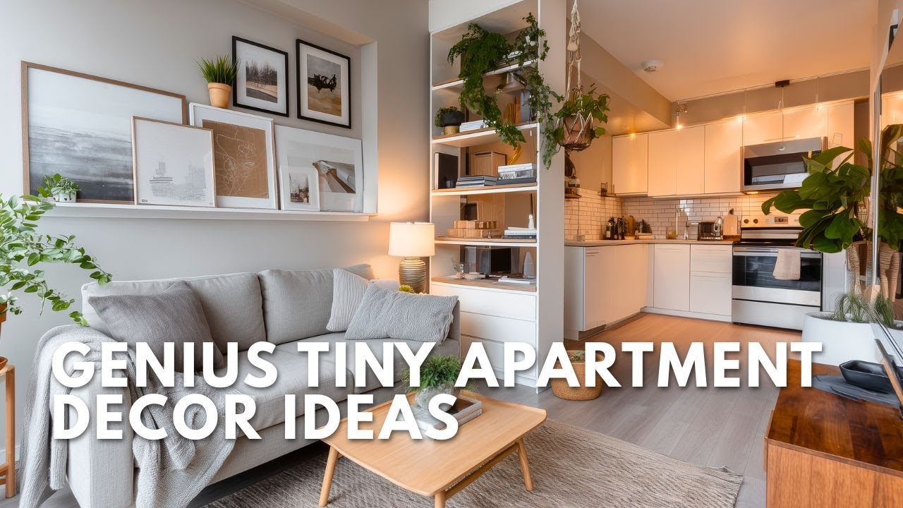 Genius Tiny Apartment Decor Ideas That Maximize Every Inch | Smart ...