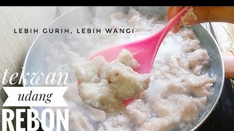 Tekwan udang rebon Ekonomis || Kenyal Gurih