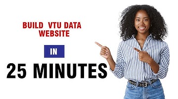 BUILD VTU WEBSITE IN 25 MINUTES. (UNLIMITED VERSION)