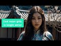[4K LOOKBOOK] Cool Asian girls in knight armor #ai #aiart #lookbook #art #ailookbook