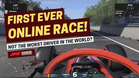 F1 2021 | My First Ever ONLINE RACE!