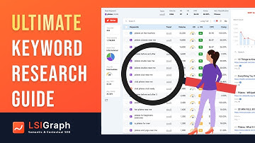 The Ultimate Keyword Research Guide To LSIGraph | The Best Semantic And Contextual SEO Tool