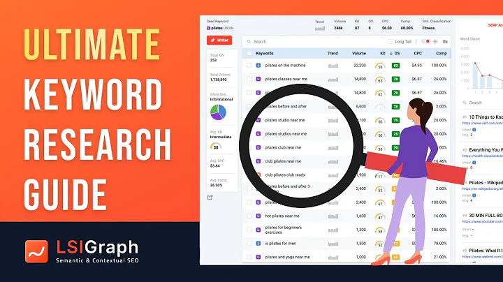 Le guide ultime de recherche de mots-clés avec LSIGraph | L'outil SEO sémantique et contextuel le plus performant