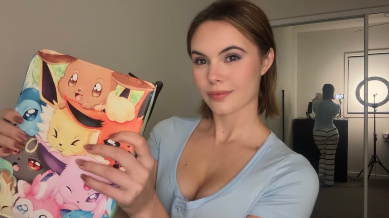 ASMR | Showing You My Pokémon Cards 🙈