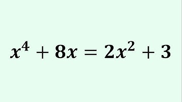 An Amazing Algebra Challenge | Cracking the Quartic Equation!