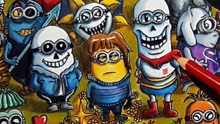 ⁣If Minions were Undertale Characters