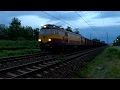 Katowice LK 139 wieczorne pociągi towarowe Captrain, PKP ...