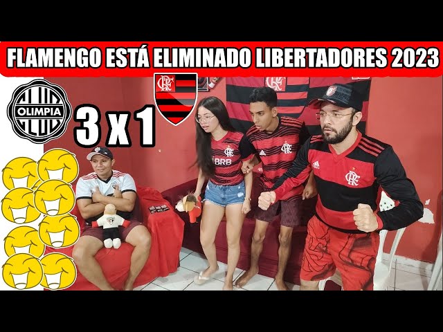 Olímpia atropela pelo alto, remonta e elimina o Flamengo da Libertadores 