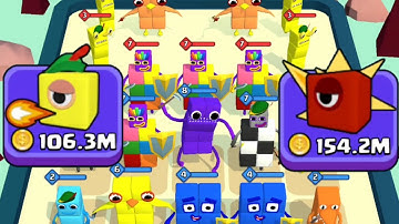 Merge Cube Number: Color Block Part 4 | NumberBlocks 1234567890