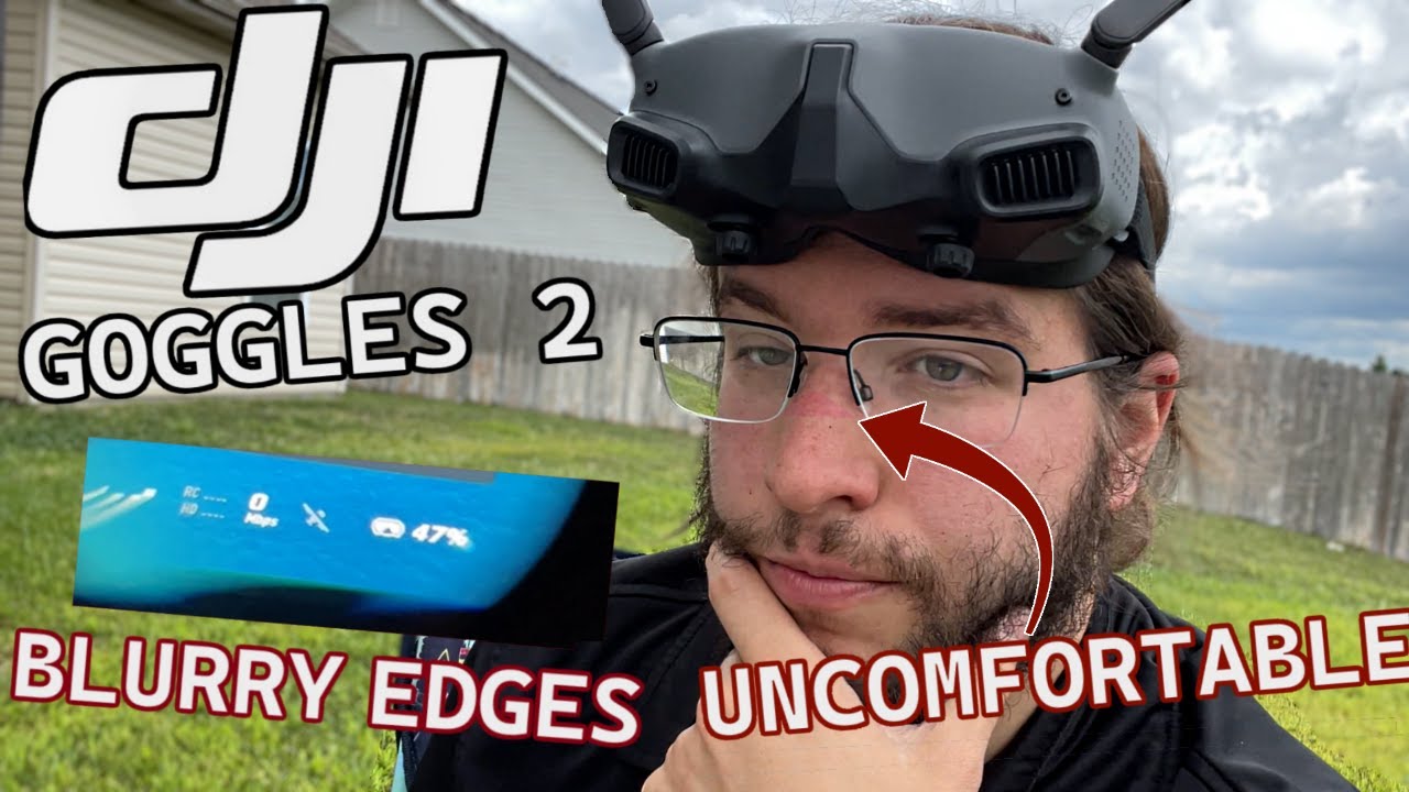 DJI Goggles 2 are the most UNCOMFORTABLE goggle I've EVER used with  DISASTEROUS optics 