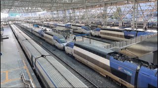 Seoul to Busan Korea Bullet Train KTX Full Process 2024 (First Class)