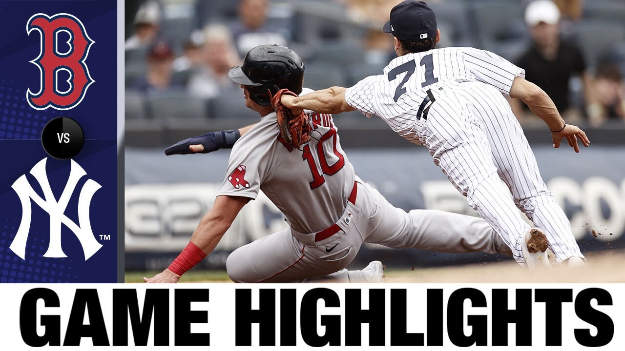 Red Sox vs. Yankees Game 1 Highlights (8/17/21)