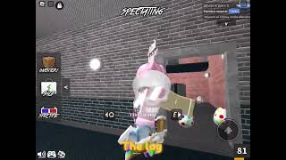 Mm2 funny moments ( glitchers and a weirdo giving out candy 💀)