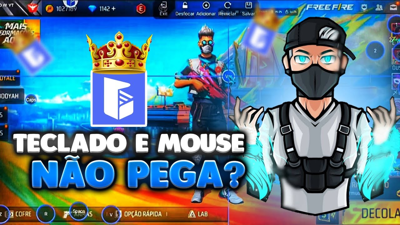 TECLADO e MOUSE não PEGA no GG mouse PRO Tirando todas as dúvidas ...