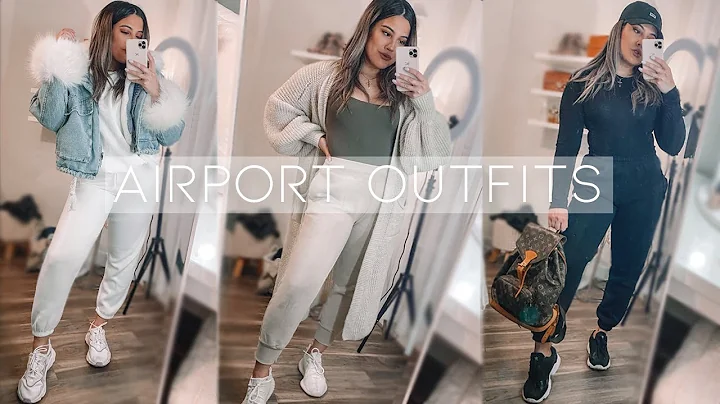 AIRPORT OUTFIT LOOKBOOK | Cute and Comfy Travel Outfit Ideas - DayDayNews