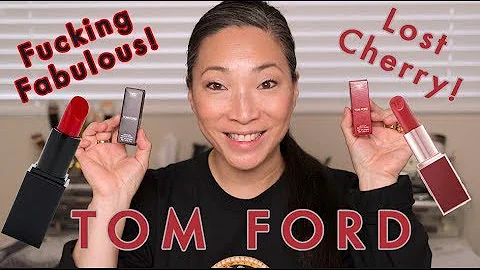 TOM FORD F** Fabulous and Lost Cherry Lipsticks - DayDayNews