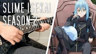 That Time I Got Reincarnated as a Slime Season 2 OP「転生したらスライムだった件」【Storyteller - TRUE】(guitar cover)