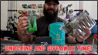 It’s Giveaway Time!! Plus Tackle Warehouse and 6th Sense unboxing