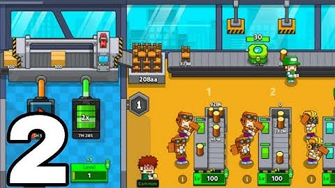 My factory tycoon - idle game - gameplay walkthrough part 2 ( android )