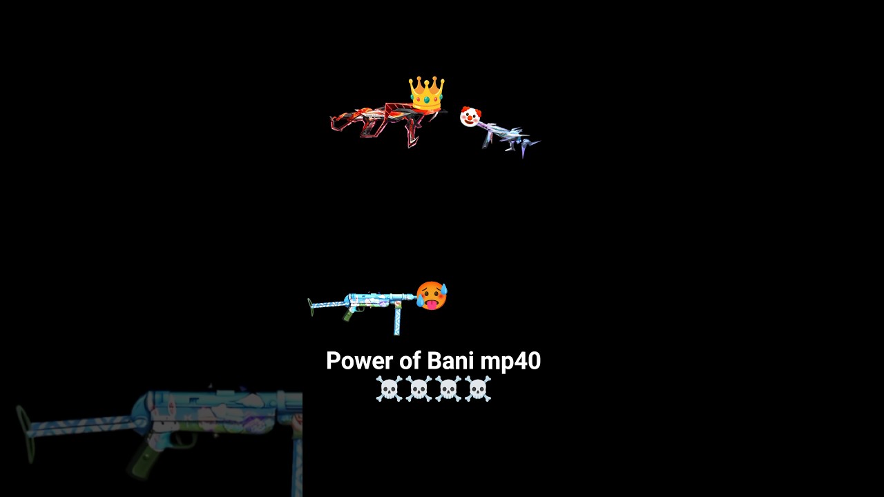Power of Bani mp40 ☠️ | 