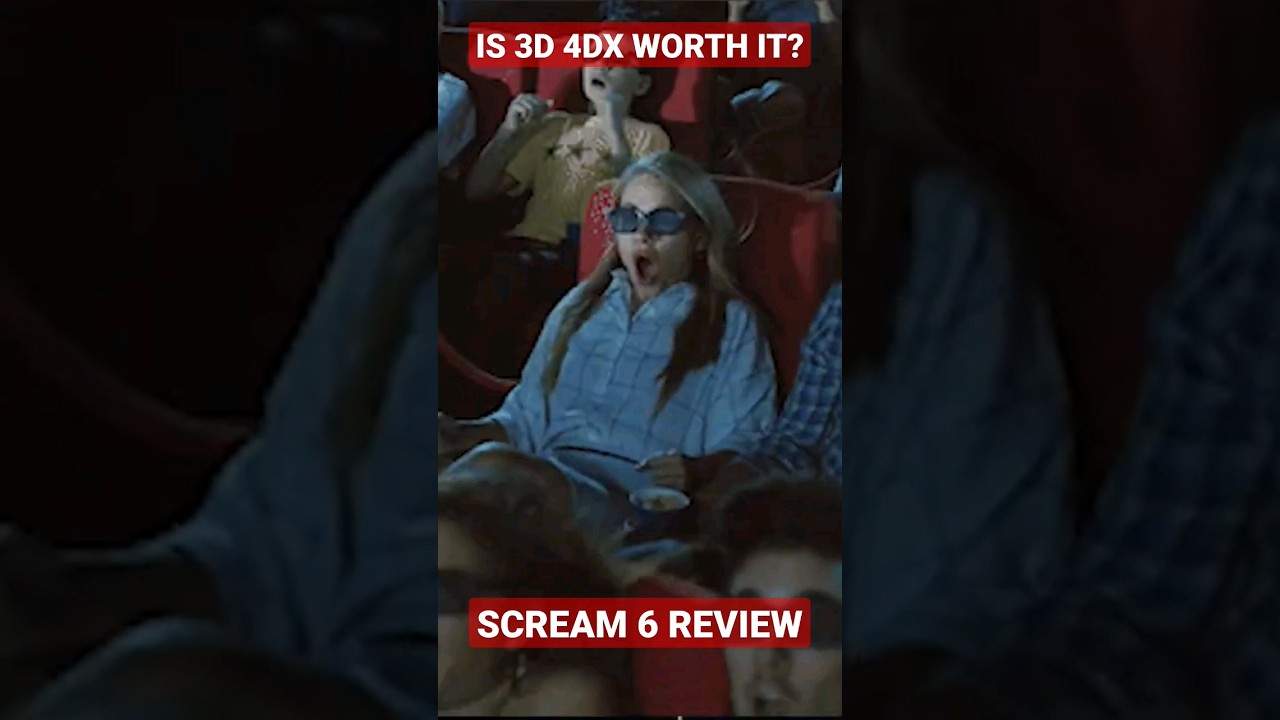 Is Scream 3D 4DX Worth It shorts 3d 4dx scream6 screamvi 4dx-review-disney-s-the-little-mermaid-2023-is-it-worth-it-in-the
