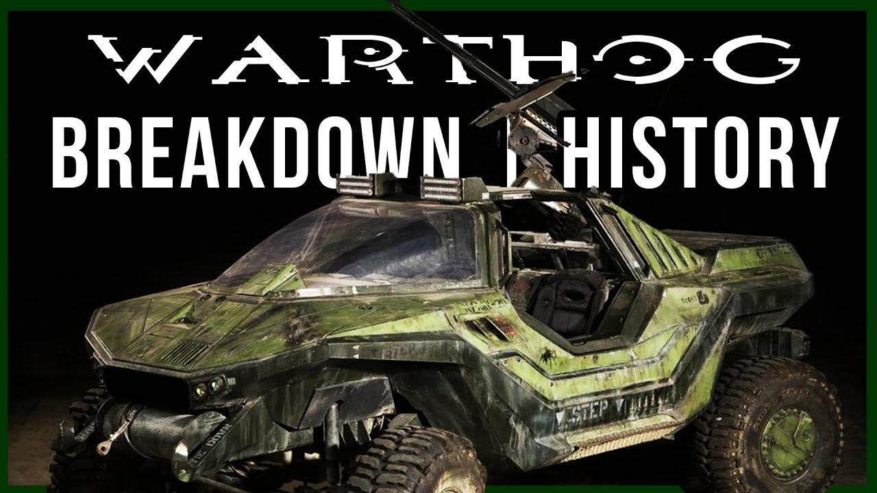 Halo Warthog COMPLETE Breakdown, History and Variants - YouTube