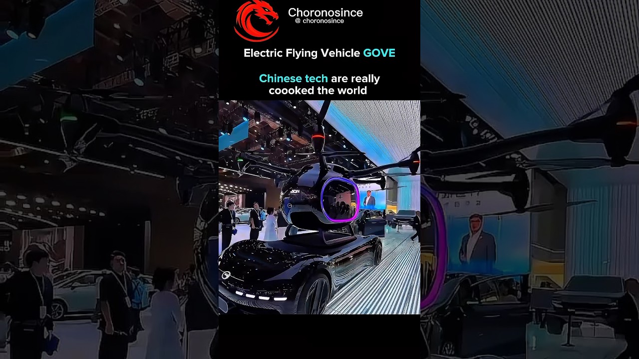 &ldquo;China&rsquo;s Flying Car Future Is Here! 🚀🚗✨ | GAC Aion GOVE eVTOL&rdquo;#FlyingCar---