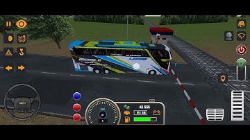 Mobile Bus simulator yogyakarta-semarang part 1