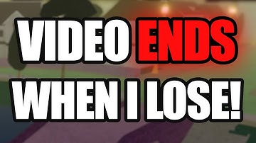 YBA, But if I lose the video ENDS.