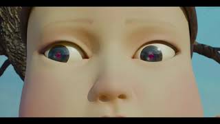 More Squid Game Halloween Projection Red Light Green Light Doll Loop