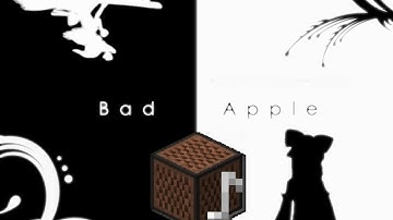 Touhou "Bad Apple" - Minecraft Note Blocks