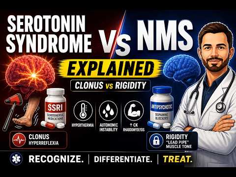 Serotonin Syndrome vs Neuroleptic Malignant Syndrome Explained - Quick Comparison
