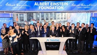 Einstein Legacy Project Rings The Nasdaq Stock Market Closing Bell - May 1, 2017