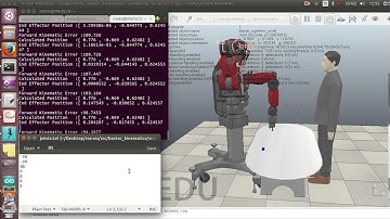 CMPE 565 Assigment 5-a Forward Kinematic Chain with DH Parameters- 2016 Spring
