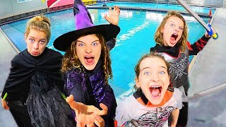 COSTUME POOL GAMES Halloween Challenge By The Norris Nuts