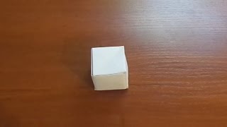 Оригами - Кубик из бумаги Оригами - Кубик из бумаги