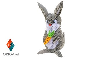 3D Origami - Rabbit - Tutorial