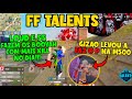 LOUD E SS FAZEM OS BOOYAH COM MAIS KILLS DO DIA - GIZÃO LEVANDO NA M500 - MATHZ AMASSOU FF TALENTS