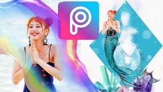 CARA EDIT FOTO MERMAID DENGAN PicsArt di ANDROID I PicsArt EDITING TUTORIAL screenshot 2