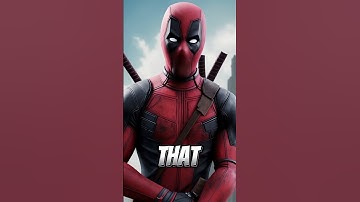 Interesting fact about Deadpool movie #shorts