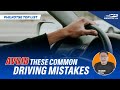 15 Common Mistakes Drivers Do (THAT YOU SHOULD AVOID) | Philkotse Top List (w/ English Subtitles)