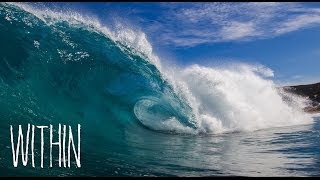 WITHIN - Breathtaking slow motion waves (narrator Guy Pearce)