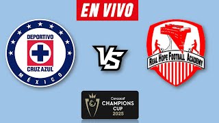 Cruz Azul Vs Real Hope En Vivo Concachampions 2025 Horario Y Donde Ver En Vivo